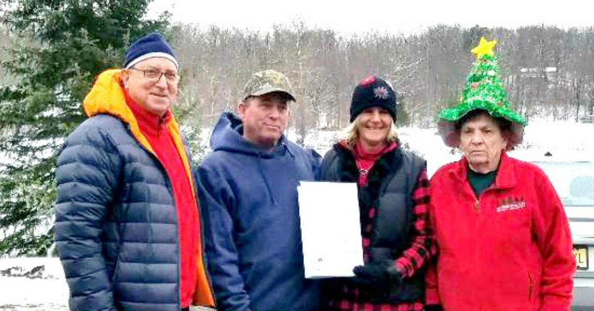 NJ Secretary of Agriculture Officiates 2019 Christmas Tree Cutting Ceremony